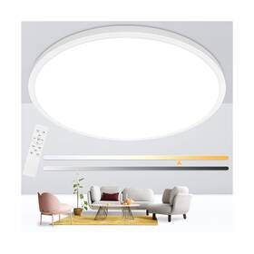 Lt0143 Glowall 24 Inch Round Led Ceiling Light Fixture Ultra Thin Flush Mount Dimmable Wit
