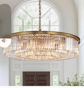 Gm85052-600-cp Gmixin Lighting Gmlixin Crystal Chandeliers Pendant Ceiling Lights Gold For Dining