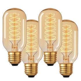 43216-2224 Goendr T45 Edison Bulbs 40 Watt Dimmable 2700k Warm White E26/e27 Base Incandesce