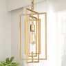 Gold Chandelier Modern Hanging Pendant Light Fixtures With Adjustable