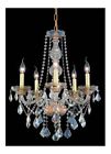 7855d21gs-gs Golden Crystal 965464 Lights Chandelier 5 Shadow Id