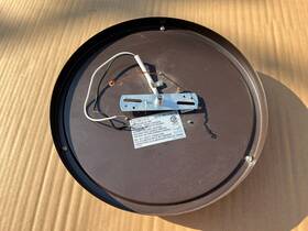 14lf1-g Good Earth Lighting Jordan 14 Inch Bronze Led Flush Mount Light Pre-owned