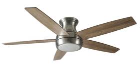 63011r-bn Good Housekeeping 63011r Lanier Falls 52 Inch Ceiling Fan With 5 Reversible Bl