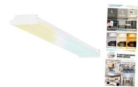 Yaxw40 Greensun 4ft Led Wraparound 40w Shop Light 6000lm Selectable 3cct 3500k/4000k/5000k 4