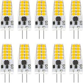 Ds053-g4-20leds-10ww Greeogin Dimmable G4 Led Bulb 12v 24v Jc Tybe 20-30w T3 Halogen Equivalent 2700k W