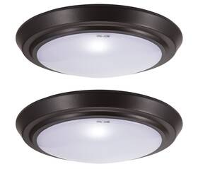 Gr-cl00930k-brz Gruenlich Led Flush Mount Ceiling Lighting Fixture 9 Inch Dimmable 15.5w 100w