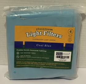 Gsm Brands 817052021620 Fluorescent Light Covers Diffuser Coverings