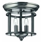 H3472 Fixture Traditional Hinkley Lighting Pewter Classic Ceiling Semi-flush