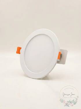 Halo 014803309345 Hlb 6 Inch White Round Integrated Led Recessed Light Direct Mount Kit