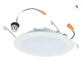Hlbt609fs5 Halo 080083294831 Lot If 2 Led Trim 6 Inch 5-color Selectable Slim 60w