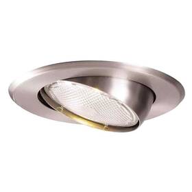 5070sn Halo 5 Inch Satin Nickel Recessed Ceiling Light Trim With Adjustable Eyeball