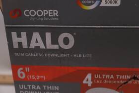 Achr154595 Halo 4-pk Led Recessed Direct Mount Light Trim 12.6 Watts - Dirty
