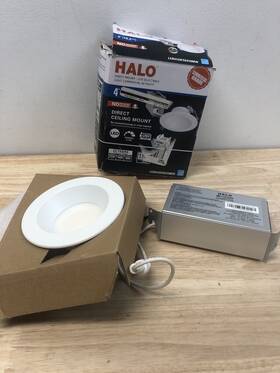 Lcr4129fse010mw Halo Lcr4 4 Inch Soft White Selectable Cct Integrated Led Recessed Light