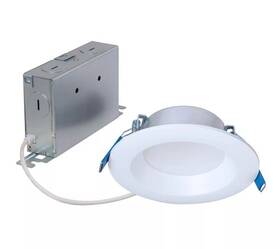 Lt4069fs351ewhdmr Halo 4-inch Canless Led Recessed Light Selectable 3000k 4000k 5000k Cct 600
