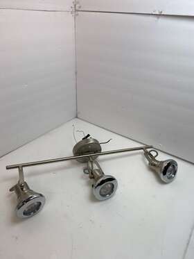 1002089232 Hampton Bay 2 Ft. 3-light Brushed Steel Led Track Lighting 59118 1