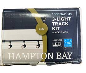 1008362341 Hampton Bay 44 Inch Led Track Lighting Kit 3 Light Track. Free Shipping
