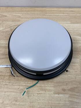 54471291 Hampton Bay 11 Inch Round Black Led Flush Mount Ceiling Light Adjustable Cct 830 L