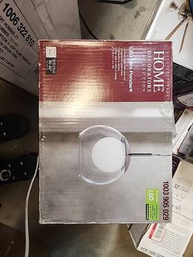 Hampton Bay 718212271988 H B Melinda 40-watt Equivalence Chrome Integrated Led Mini Pendant