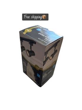 813770 Hampton Bay Newhampton 1-light Mini Step Head Black Integrated Led Linear Track Lighting