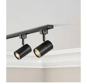 817780 Hampton Bay Led 1-light Linear Track Lighting Cylinder Head Black Open Bo
