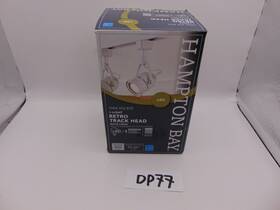 Hampton Bay 887480052695 1 Light White Led Linear Track Lighting Retro Head New Spotlight
