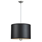 518724 Hampton Bay Collection Finish Light Brushed Murray Nickel 3 Pendant