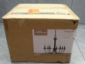 Dc-c4232 Hampton Bay 7-light Oil Rubbed Bronze Candle Chandelier Light Fixture