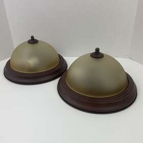 Efg1011-2ntmeg Hampton Bay 11 Inch 2-light Oil-rubbed Bronze Flush Mount 2-pack
