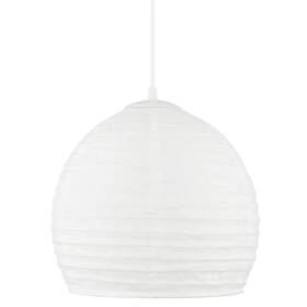 Hdp98955wh Hampton Bay Elmore 1-light 12 Inch W White Pendant Light With Paper Shade Bohemian