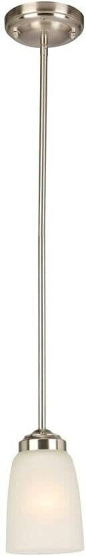 Iut8991a-2 Hampton Bay 1-light Brushed Nickel Mini Pendant