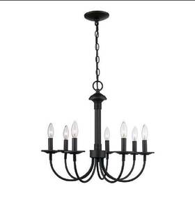 Bor-5109 Hampton Bay Lighting Brand New 7-light Oil-rubbed Bronze Chandelier Elegance