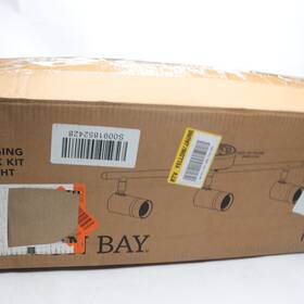 Te10c150018wwg Hampton Bay Boedy 3-light Smart Integrated Led Fixed Track Lighting Kit 2-ft