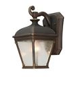 Hd490440 Hampton Bay Outdoor Malford Bronze Rubbed Lantern Dark Wall-mount Hd490440 Hampton Bay Outdoor Malford Bronze Rubbed Lantern Dark Wall-mount