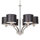 Eso365bn Hampton Murray Chandelier Nickel Light Brushed 6 Bay Collection Hanging