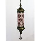 P12212 Handmade Mosaic Chandelier Red Flower Pendant Lighting Turkish Art-win