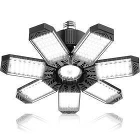 Cj-a3-200-1pc Hapylumi Led Garage Light 200w Super Bright 20000lm Lights Ceiling With 7