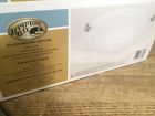Hb1313-12 Hampton Bay Flush Mount Fixture Pewter Finish Alabaster 0046335836891