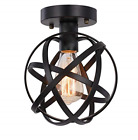 Hb201804 Hebolen Metal Globe Ceiling Light Seeblen Mount Pendant 742271980628