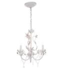 Hb3430-44 Hampton Bay Kristin Antique White Hanging Mini Chandelier 046335937789