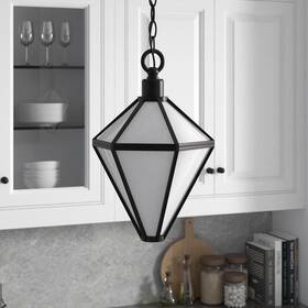 Heath & Cliff 810062539895 Adara 10 Inch Wide Pendant With Glass Shade