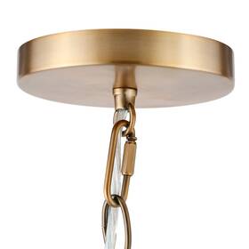 Heath & Cliff 810119623775 Elodie 12 Inch Wide Pendant With Metal Shade -