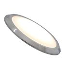 Hh1061-l Hamilton Hills New Led Round Flush Mount Thin Ceiling Light