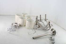 P4635-09 Hi- Progress Lighting Inspire 6 Foot Chandelier Brushed Nickel Finish