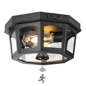 Cl-ms-0009 Hiluxia Outdoor Ceiling Light Fixture Motion Sensor Flush Mount Porch Lights Exteri
