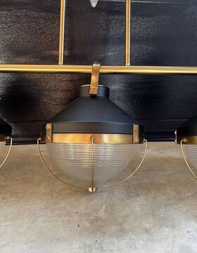 4846hb Hinkley Heritage Brass Led Chandelier From The Crew Collection