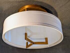 3201br Hinkley Lighting 3201kz Hampton 3201br- Semi-flush Mount Brushed Bronze 3 Lt Foyer