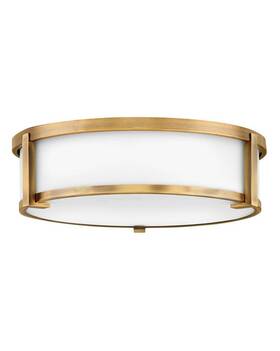 3243br Hinkley Lighting Lowell - 21w 3 Led Large Flush Mount In Modern
