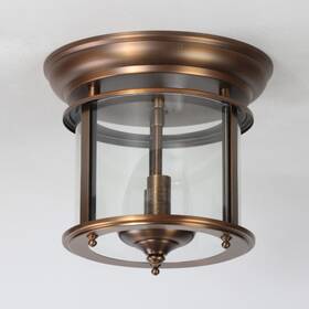 Hinkley Lighting 640665347241 3472hr Gentry 2-light Ceiling Light In Heirloom Brass Showroom Model