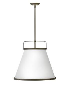 Hinkley Lighting 640665499537 4995 Lexi 3 Light 25 Inch W Pendant - Bronze