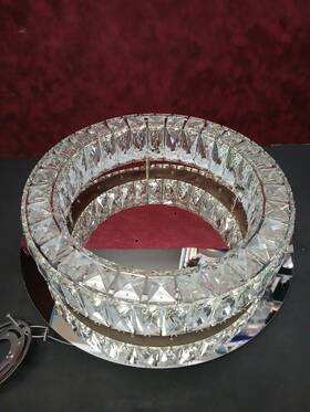 1002820843 Home Decorators Collection Keighley 18 Inch Led Flush Mount Kitchen Ceiling Light Fixture